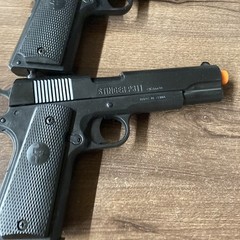 Lot Of 2 Game Face Stinger P311 Airsoft Pistol BB Black Spring Power 325 FPS