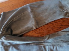 Breeches Full Seat Schumacher Ladies Sz 44 Horse Made in W Germany Med Gray