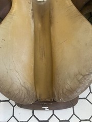 Zaldi Sirocco Leather Saddle Made In Salamanca Spain 17.5”