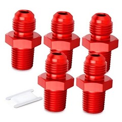 PCS 6AN Male Flare to 3/8″ NPT Male Pipe Fitting Straight 6AN-3/8″NPT 5