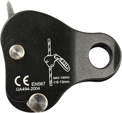 Self-Locking Climbing Rope Grab, High-Strength Ascender Fall Protection Device (