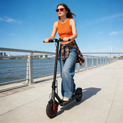 Ladped LP40 Foldable Adult Electric Scooter 31km/h Lightweight Urban Commuter