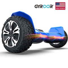 GYROOR Warrior Off Road Hoverboard Self Balancing Scooter w/ Bluetooth Speakers