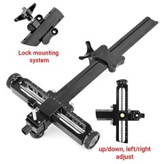 9″ Archery Recurve Bow Sight Aluminum T Shape Bow Target Shooting Hunting Aiming