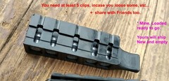 1 Pc. NEW Crosman CLIP 1 ea. .177 Pellet 5 Rounds for Crosman Rifle Free Ship