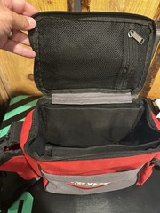 Innova Standard Bag Disc Golf Bag Red Holds 10-12 Discs Water Resistant Pockets