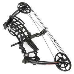 Compound Bow Dual-Use Steel Ball Arrow 40-65lbs Short Axis Archery Hunting RH LH