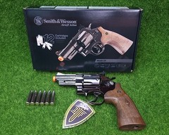 Umarex Smith & Wesson M29 3″ Short Barrel CO2 Airsoft Revolver, 330FPS – 2275916