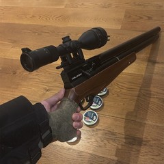 AEA Challenger .25 Caliber Unregulated PCP Bolt Action 1000+ FPS Air Rifle USED