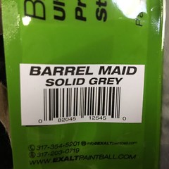 NEW Exalt Paintball Barrel Maid Swab Squeegee Folding – Solid Grey