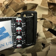 NEW KM Paintball Universal Mask Goggle Strap – 09 Skull Candy