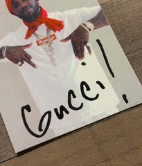 Supreme Gucci Mane Sticker (FW16)