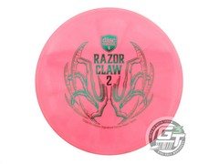 USED DiscMania RAZOR CLAW 2 Vapor Tactic 176g Pink Green Foil Putter Golf Disc