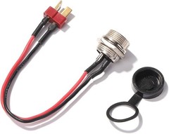 Reliable 10-Inch Electric Scooter Charger Cable – XLR Connector for Outdoor Use