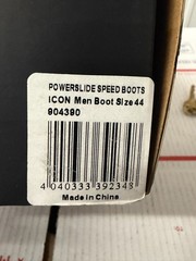 Powerslide Core Icon Inline Speed skates boot Size 44 11 28.6cm