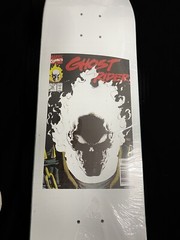 RARE Grizzly Marvel Ghost Rider Comic Book Cruiser Skateboard Deck Limited