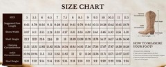 Iuv Cowboy Boots For Women Western Cowgirl Boots Chunky Heel Mid Calf Snip Toe