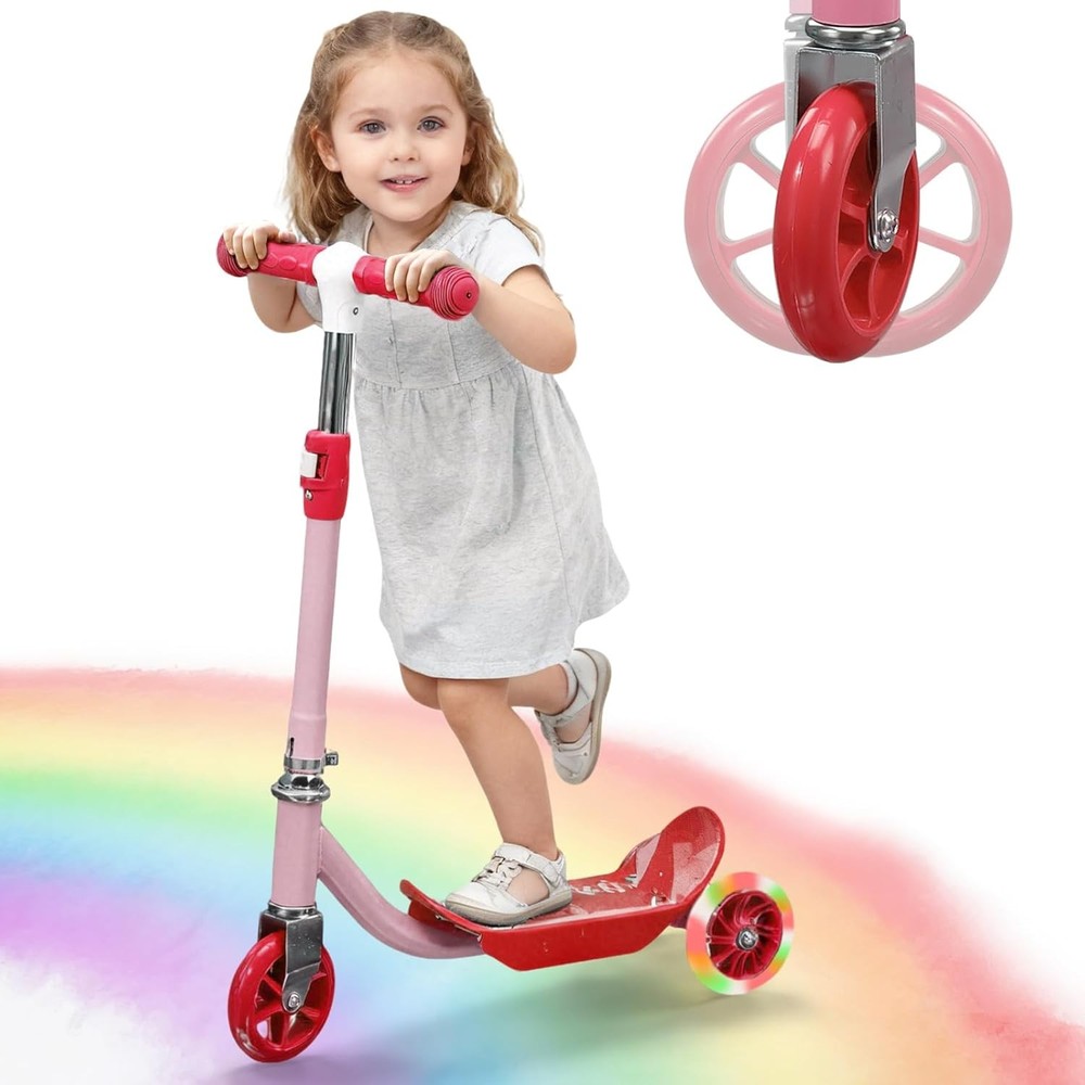 Kick Scooters for Kids 3-5 5-7 Years Age – Handlebars Flexible Steer,Height Adju