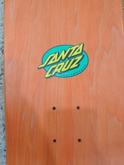 Santa Cruz Tom Remillard Lit AF Reissue Shaped Skateboard Deck Yaia Art