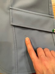 For Horses Yakie Show Jacket, Steel Blue/Sky Blue, Size S