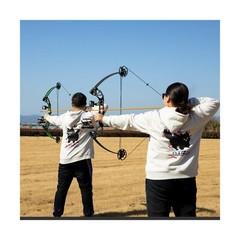 Bowfishing Bow Kit with 3 Arrows 15-45 LBS Draw Length 18″-29.5″, Fishing Ree…