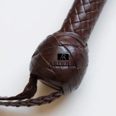 Bullwhip Genuine Leather 4FT–16FT 16 Strand Bull whip Costume & Display Accessor