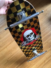 Powell Peralta OG Ripper 10”x30” Skateboard Deck w/ Tape + Indie 215 Trucks *New