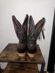 Men’s Durango Rebel Pro Liver Chestnut/Black Western boots (Model: DDB0419)