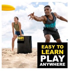 New Kan Jam Disc Toss Game Outdoor Activity Backyard Beach Park W/AirGlow Disc