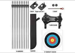 LWANO Bow and Arrow Set for Kids Archery Complete Beginner Training Kit NIB