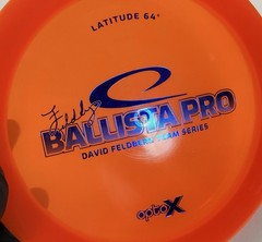 Latitude 64 💎 Opto X Ballista Pro – 2018 Dave Feldberg TS – PFN HTF 175 Rare 💎