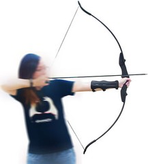 30/40Lbs 57Inch Takedown Recurve Bow Archery Right Left Hand F Beginner Hunting