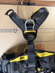 Petzl ASTRO Interational Version Rope Access Harness – Black/Yellow Size 0
