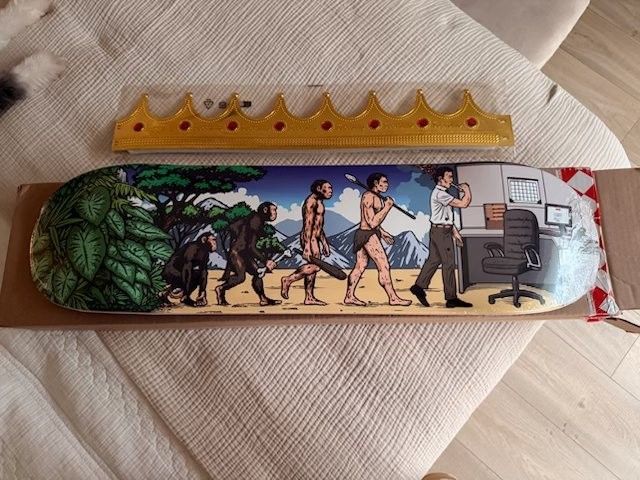 Supreme Evolution Skateboard Deck SS26 8.25 X 32 Brand New Sold Out