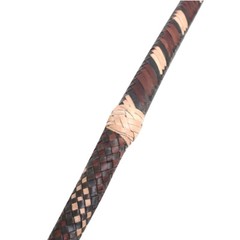 BULL WHIP 04 Feet long 16 Plaits Cow Hide Leather CUSTOM BULLWHIP