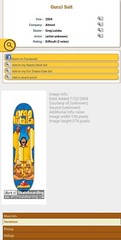 2004 Greg Lutzka «Gucci Suit» Almost Skateboard Deck Rare Vintage 7.5×31 inches