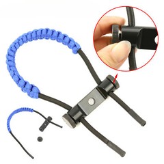 1x Compound Bow Wrist Sling Braided Strap Cord Rope Adjustable Archery Hunting