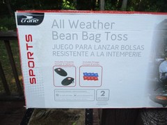 Cornhole Bean Bag Toss Set All-Weather Outdoor Party Game Toys All Ages NEW!!