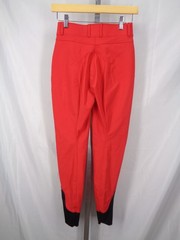 Dover Saddlery Red Dalton Breech Riding Pants Size 24 Equestrian New