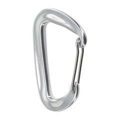 D Shape Clip Carabiner 12KN Aluminium Backpack Hook D Shape Hook Portable