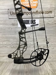 Used Mathews Lift X 29.5 Right Hand Ambush Green Riser/ Black limbs 30/60#