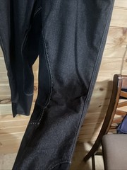 Ovation Riding Pants Breech Women 36R Black Equestrian