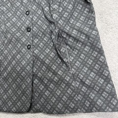 Kerrits Jacket Womens XL Stretch Competitor Show Coat Gray Geometric Zip Pockets