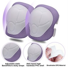 Knee Pads for Kids， Knee Pads and Elbow Pads Set Toddler 3-10 Years Prote