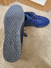 Lakai Cambridge Skate shoes. (Monochrome Blue)