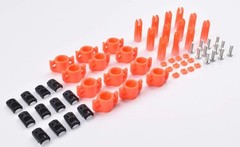 Bowfishing Arrows Safety Slides Kits ID 5/16″ – 12 Durable Slide Sets Included