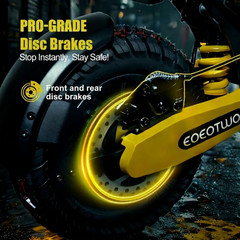 EOEOTWO GT06 Electric Scooter for Adults 30MPH Foldable Off-road E scooter