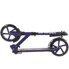Large 9 inch Wheel Kick/Push Scooter for Adults Teens Easy Folding w/ Suspension