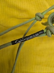 Stiff Rope Halter Light Green Horse Size