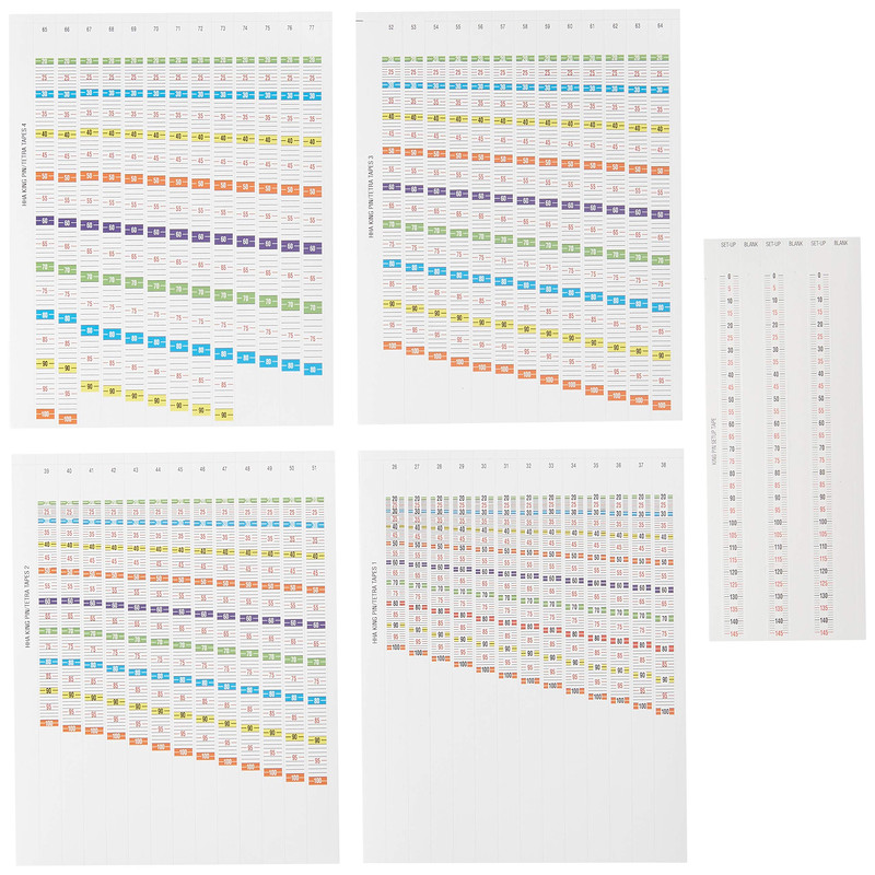 Hha Kp Tape Kit – Replacement Sight Tapes For King Pin Tetra And Tetra Max